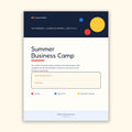 Summer Business Camp (Ages 8 to 14)